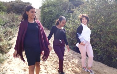 Beach trip at The Winch